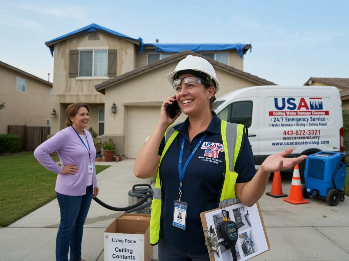 Ceiling Water Damage Restoration Trout Creek, MI FAQs